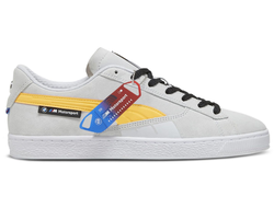 Puma BMW Motorsport Suede Silver Mist Tangerine