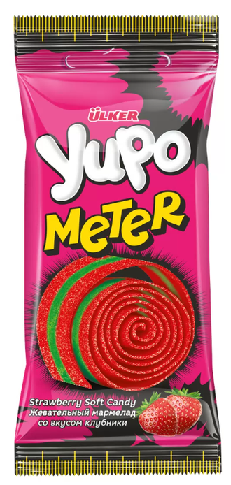 Мармелад-лента Yupo Клубника, 50 гр