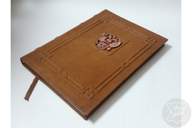 именной ежедневник на заказ, ежедневник из натуральной кожи, подарок для руководителя