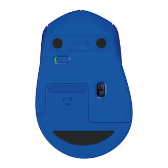 Мышь компьютерная Logitech (910-004290) Wireless Mouse M280, синяя