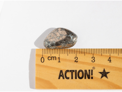 Никелин, галтовка, Германия (21*13*7 мм, 6,6 г) №18606