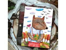 Волчонок. Осень