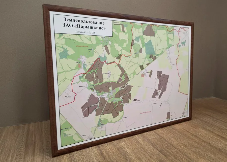 Карта в кабинет руководителя