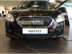 Защита радиатора Datsun on-DO 2014- black