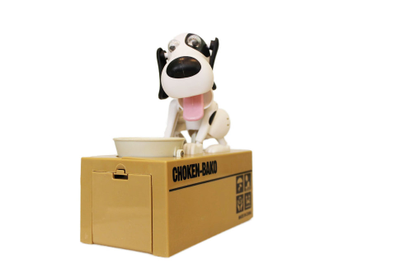 Копилка Собачка "Choken Bako" - ест деньги!