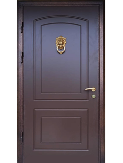 №51. Дверь входная "Авангард". Фрезерованная мдф под эмалью