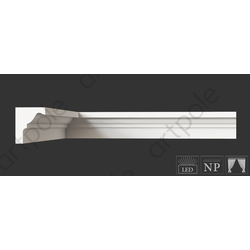 Карниз гладкий SKT15