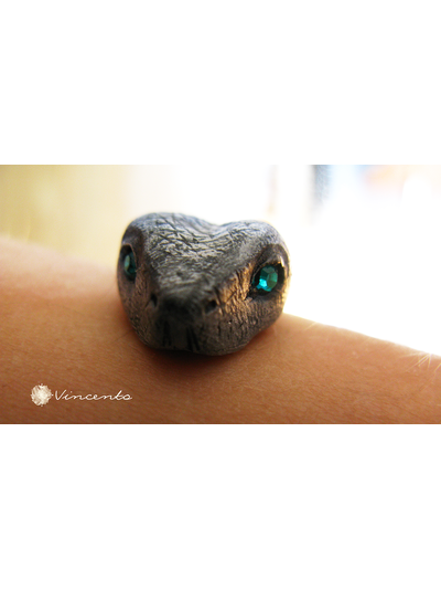 Хозяйка Сумеречного Леса. Браслет в виде змеи. Авторское украшение в анималистическом стиле