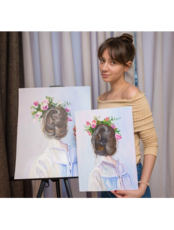 мастер-класс Картина  на холсте