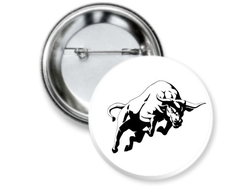 Значок с символикой "Быка" №9