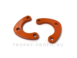 Пластины проставки шаровой опоры ZST (универсальной регулируемой) комплект 2 шт. 8 мм