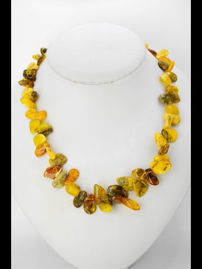 Бусы "Облепиха" разноцветные 07325