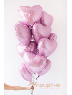 Фонтан фольгированных шаров "Love"