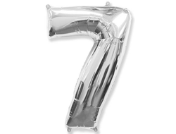 Цифра 7 серебро
