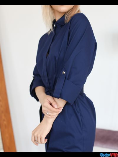 ПЛАТЬЕ DOCLIKE DL392 синие