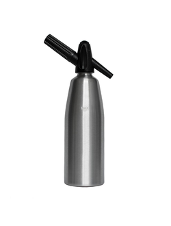 Сифон для газирования воды/содовой 1 л (до +30°C) алюминий/пластик