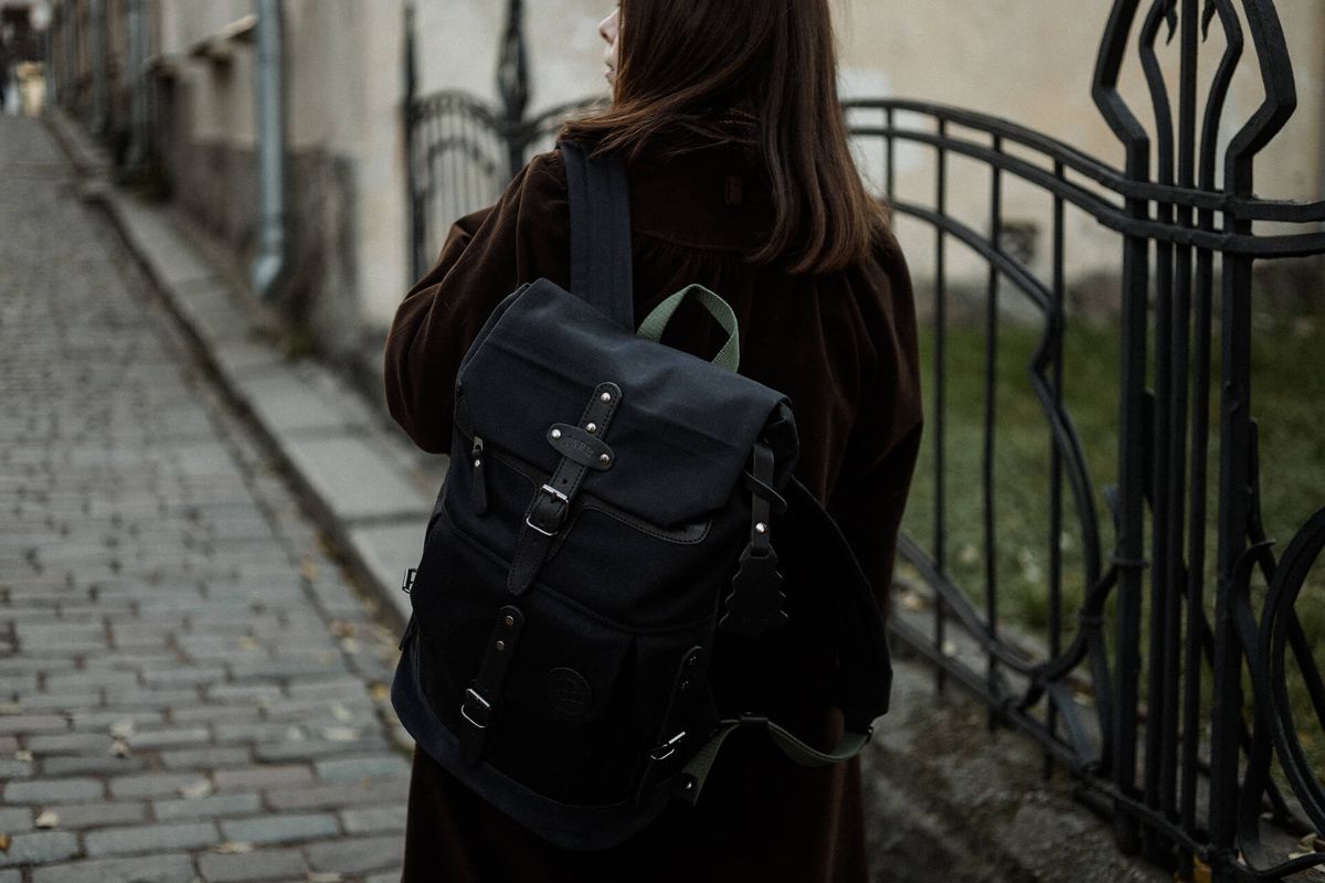 Рюкзак Parm Flip Backpack Черный