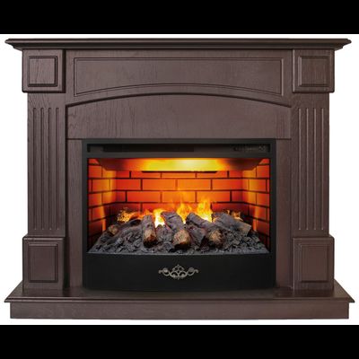 Электрокамин Carolina DN с очагом 3D FireStar 25.5