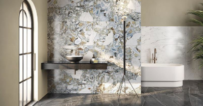 CITYMARBLE, керамогранит, 60x120 см, Амазония Мультиколор Лаппато Ректификат (9мм), K951846LPR