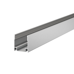 (ПРС0600) Профиль алюминиевый для гибкого неона, без экрана (в ассортименте)