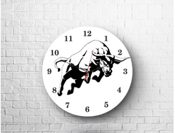 Часы с символикой "Быка" №9
