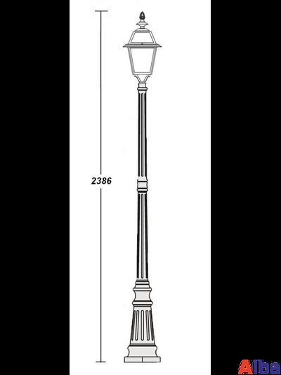 Faro frost 91109 Парковый светильник