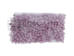 Toho Hexagon 127 Opaque-Lustered Pale Mauve / Непрозрачный глянцевый светло-сиреневый