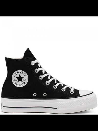 Кеды Converse All Star Lift High Top Black черные высокие 560845c