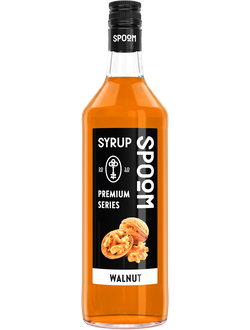 Сироп Spoom Грецкий орех, 1 л (для кофе, коктейлей и десертов)