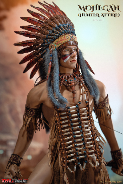 Индейский охотник в коричневом - КОЛЛЕКЦИОННАЯ ФИГУРКА 1/6 Mohegan (hunter attire) Brown (PL2022-200B) - TBLeague
