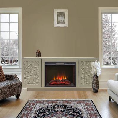 Электрокамин Майами SL с очагом Sparta 25.5 LED