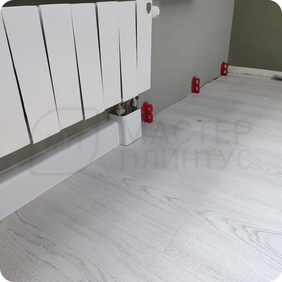 Плинтус для труб отопления ПВХ Smartprofile Aqua 20 мм.