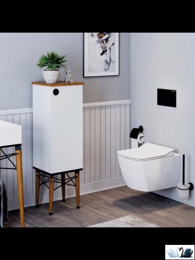 Инсталляция для унитаза Creavit GR5003.01 с кнопкой Ore GP3002.01 черная матовая