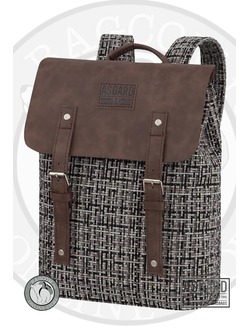 Крафтовый рюкзак Asgard Р-7642 Букле Серый в каталоге Bagcom