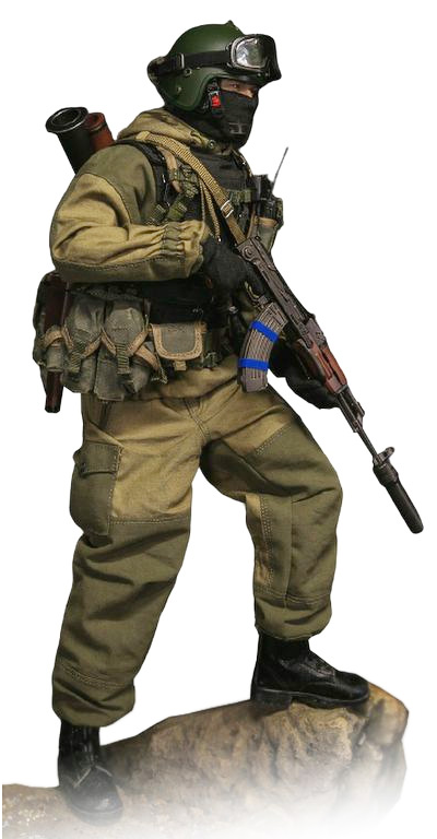 Боец спецназа "Витязь" в Грозном - КОЛЛЕКЦИОННАЯ ФИГУРКА 1/6 SPETSNAZ MVD VV OSN Vityaz GROZNY (78090) - DAMTOYS