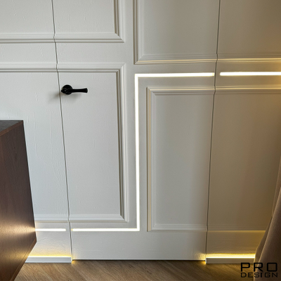 Декоративный стеновой профиль Pro Design 536 Белый