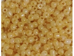 Бисер Китайский №8-147/1 кремовый непрозрачный, 50 грамм