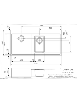Мойка Reginox Ontario L 15 Left lux