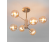 Потолочная люстра со стеклянными плафонами 30166/6 золото Eurosvet&trade;