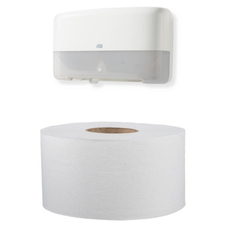 Бумага туалетная для диспенсера Protissue 2сл бел цел 170м 12рул/уп С191