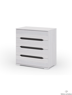Валенсия КМ 011 комод 4 ящика