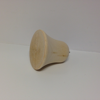 Колокольчик из дерева цельный 30*35 заготовка для росписи