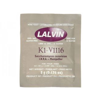 Дрожжи винные "Lalvin" K1-V1116, 5 гр