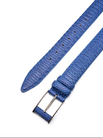 Ремень мужской 38 мм PY-s-0008 из змеиной кожи