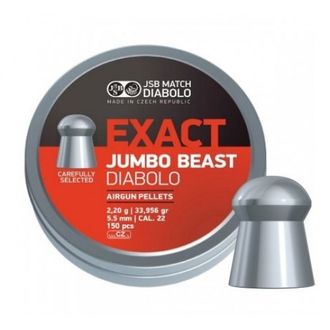 Пули JSB Diabolo EXACT BEAST cal. 22 (5.52 мм) 2.2 гр. (150 шт.)