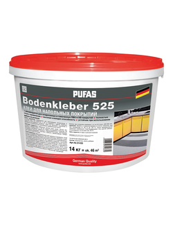 Клей для плитки-ПВХ Pufas 525 Bodenkleber 14 кг.