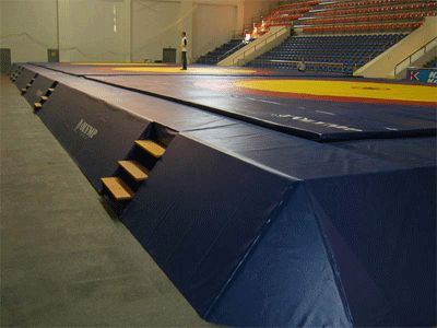 Помосты для борцовских ковров