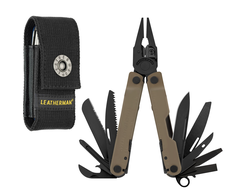 Leatherman Rebar Coyote с чехлом кнопке