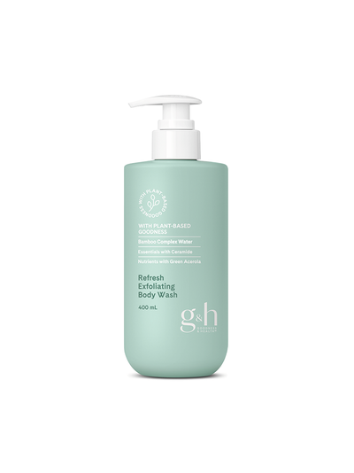 g&amp;h Освежающий отшелушивающий гель для душа, 400 мл.