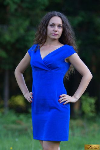 Платье из хлопка